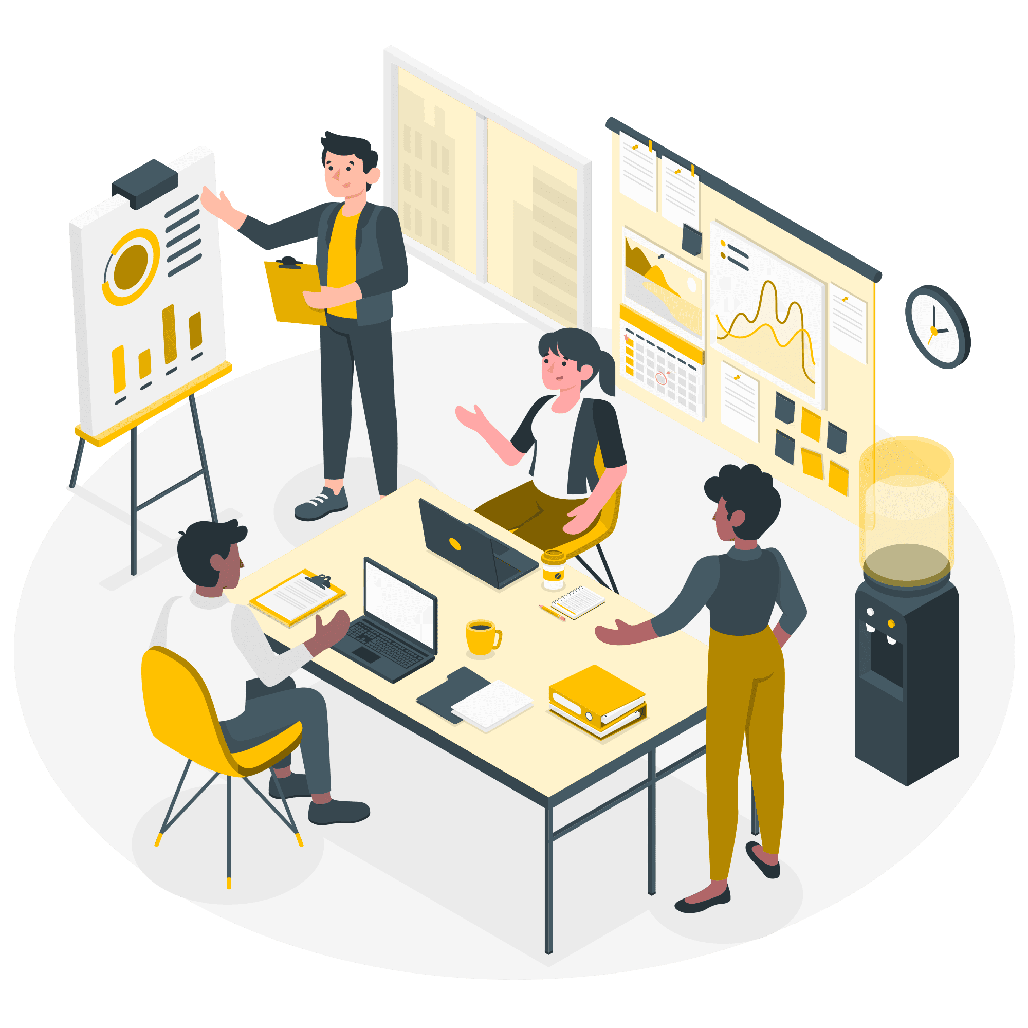 Data and Knowledge Sharing illustration