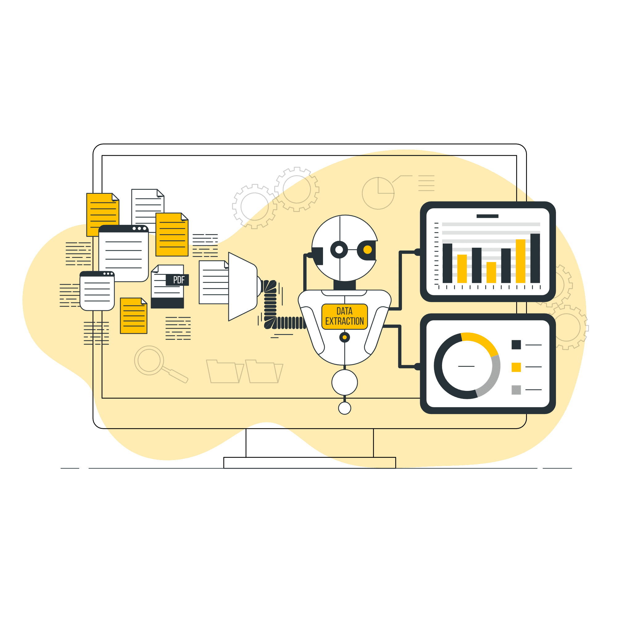 Robotic Process Automation illustration