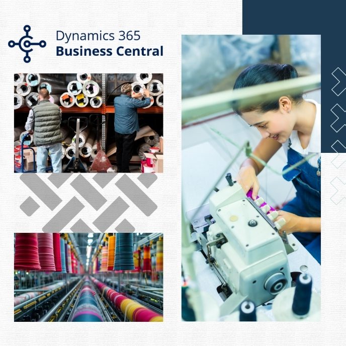 dynamics 365 bc for textile industries