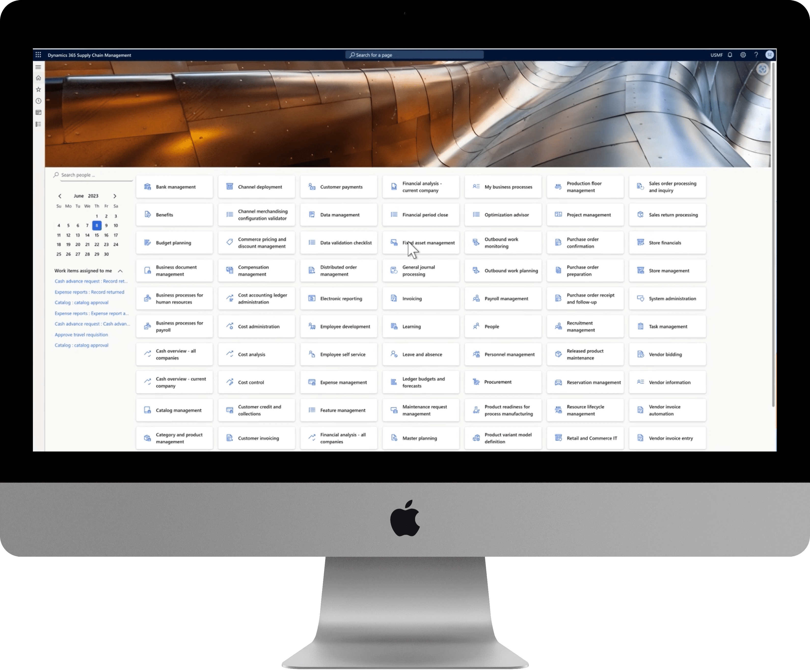 dynamics 365 supply chain management