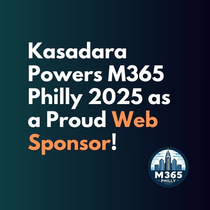 web sponsor of m365 philly 2025