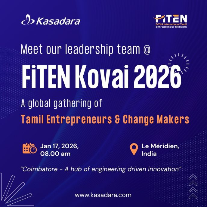 Kasadara joins FiTEN Kovai 2026